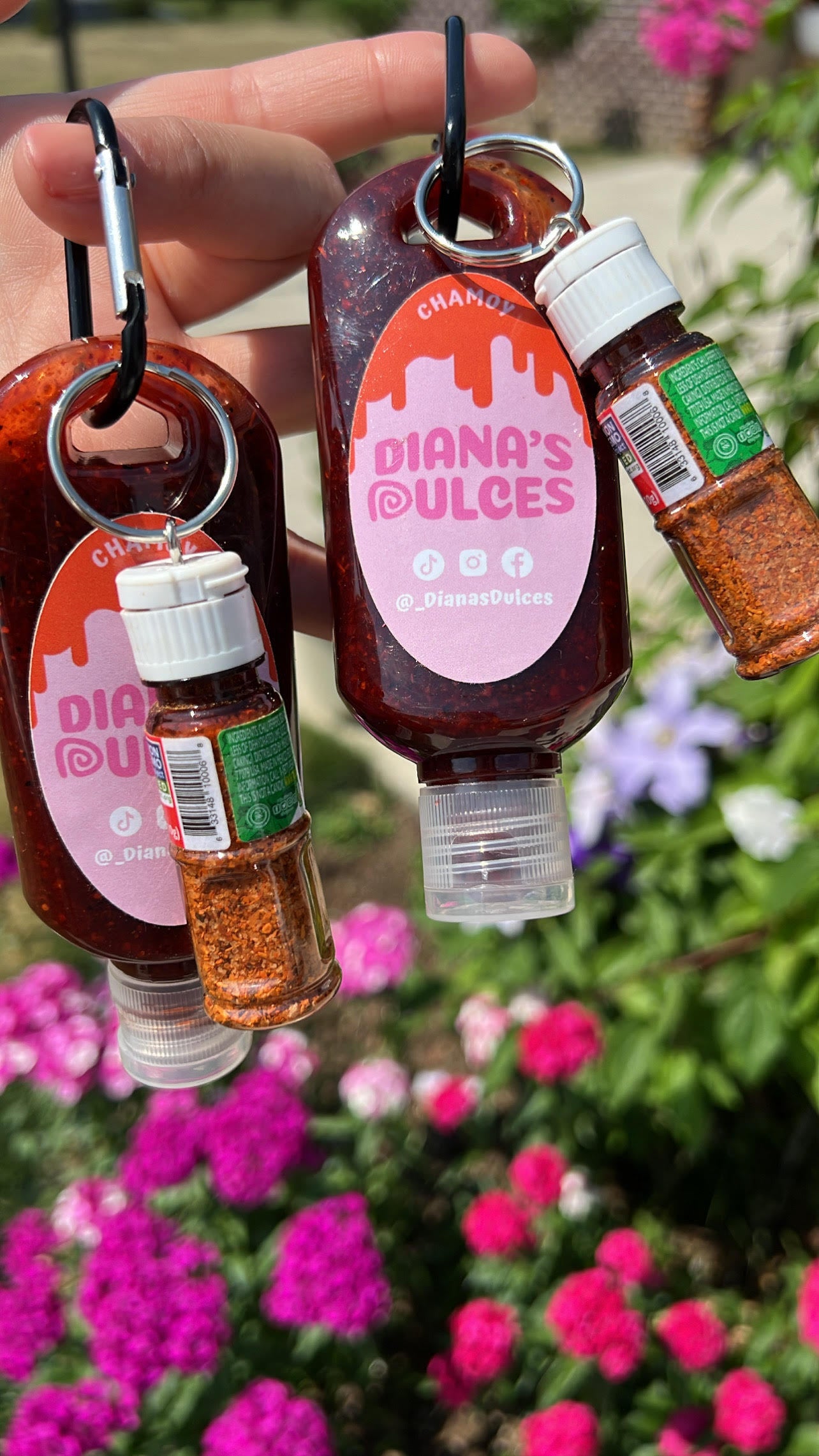 Chamoy Rim Paste Keychain